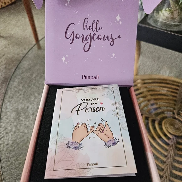 Panpali You Are My Person Best Friend Sister Candle Card Gift Box 3 Piece Set - Picture 7 of 8